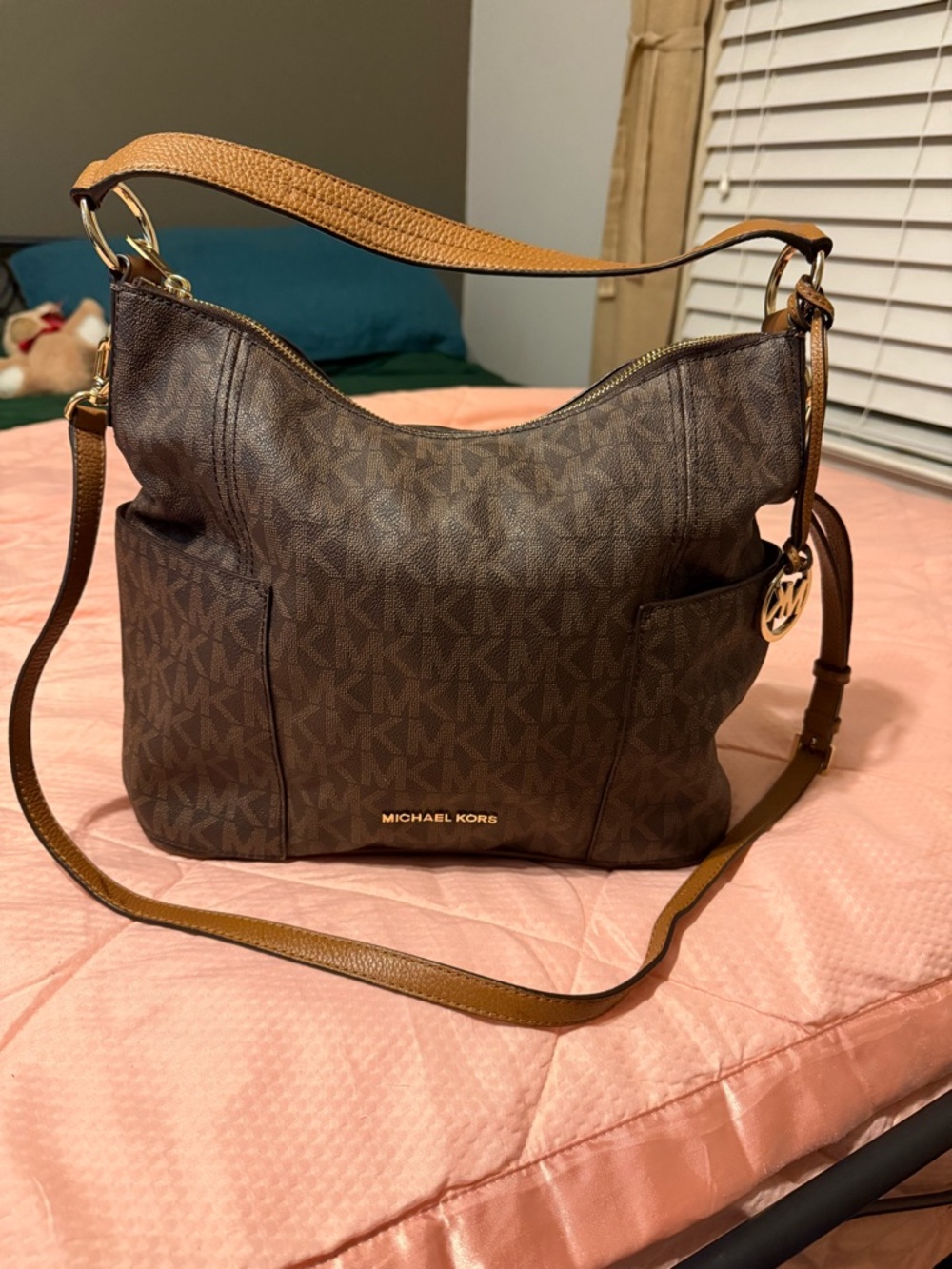 Michael Kors Anita Convertible Shoulder Bag.